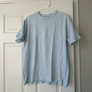 Comfort Colors Light Blue Oversized Cotton T-Shirt